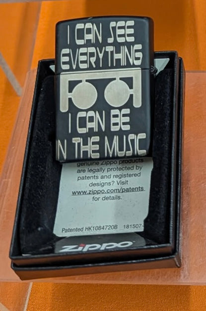 Gilga Bear Steel Your Cord Zippo Lighter | King Gizzard and the Lizard Wizard | Authentic Windproof Zippo | Music Gifts |