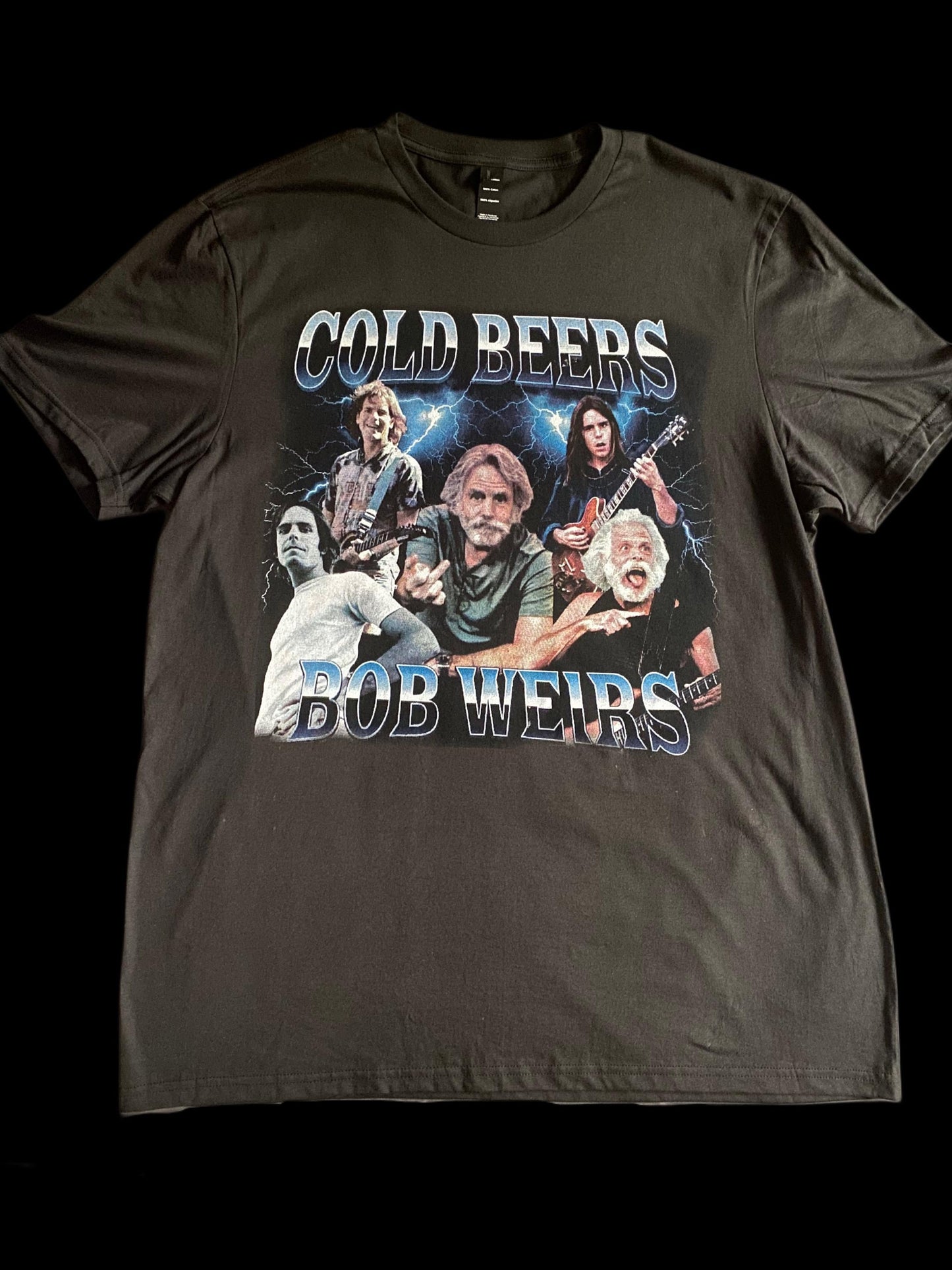 Cold Beers Bob Weirs Dark Grey Tshirt