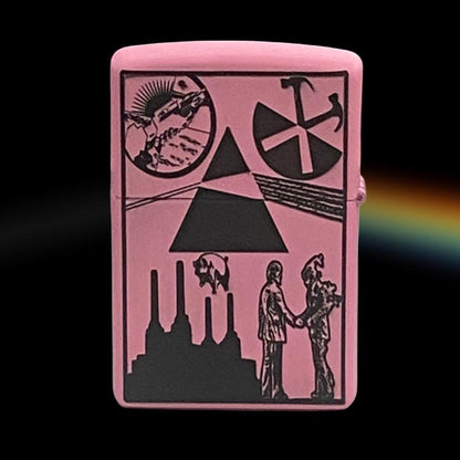 Pink Floyd Authentic Windproof Zippo Lighter | Music Lover Gift | Pigs | The Dark Side of the Moon