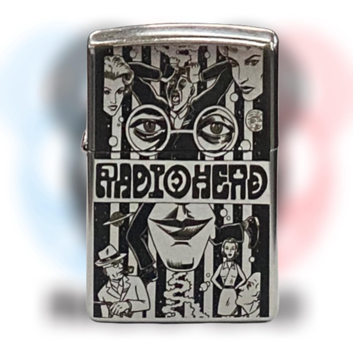 Radiohead Authentic Windproof Zippo Lighter | Music Lover Gift |