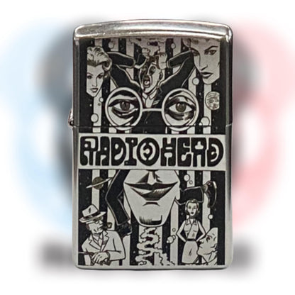 Radiohead Authentic Windproof Zippo Lighter | Music Lover Gift |