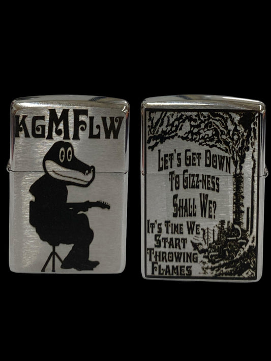 KGMFLW Zippo Lighter | King Gizzard and the Lizard Wizard | widespread panic | Authentic Windproof Zippo Lighter | Music Gifts |
