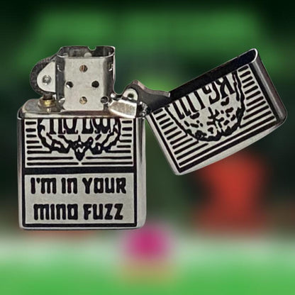 I’m In Your Mind Fuzz Zippo Lighter | King Gizzard and the Lizard Wizard | Authentic Windproof Zippo | Music Gifts |