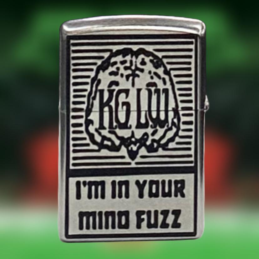 I’m In Your Mind Fuzz Zippo Lighter | King Gizzard and the Lizard Wizard | Authentic Windproof Zippo | Music Gifts |