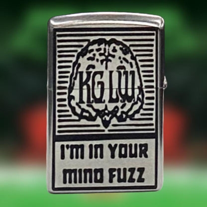 I’m In Your Mind Fuzz Zippo Lighter | King Gizzard and the Lizard Wizard | Authentic Windproof Zippo | Music Gifts |