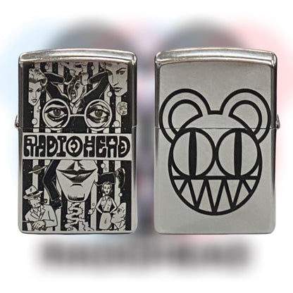 Radiohead Authentic Windproof Zippo Lighter | Music Lover Gift |
